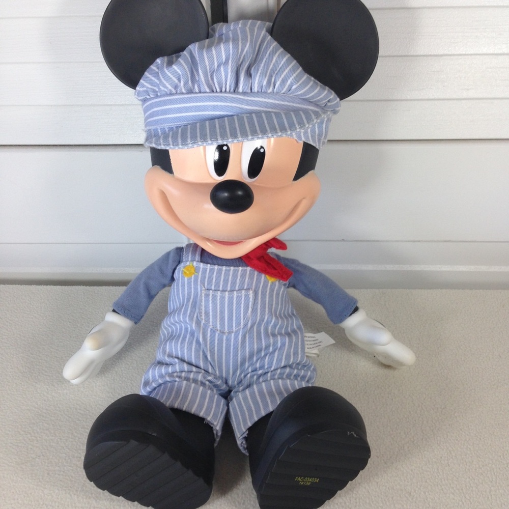 Talking Mickey Mouse Train conductor boy or girl